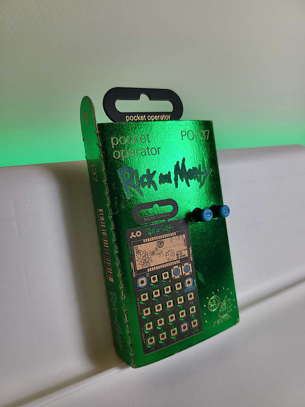 Teenage Engineering PO-137 Pocket Operator Rick & Morty | Reverb Teenage Engineering PO-137 Pocket Operator Rick & Morty | Reverb