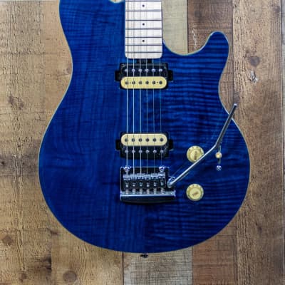 Sterling Axis Flame Maple Neptune Blue image 2