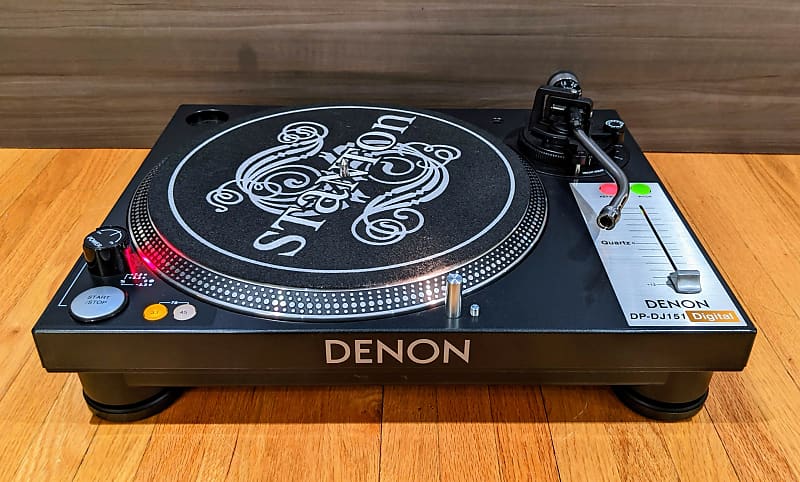 Denon DP-DJ151 / DJ Turntable / Direct Drive / Digital / Free | Reverb