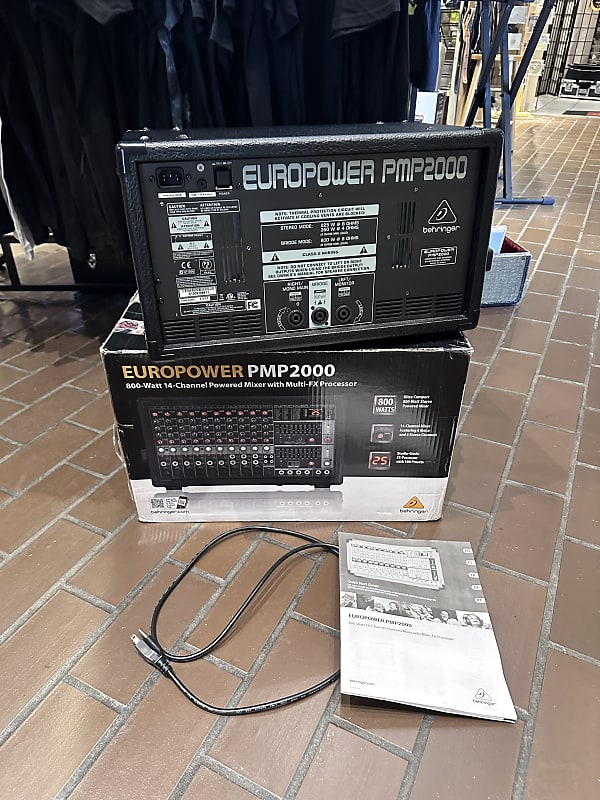 Behringer Europower PMP2000 | Reverb