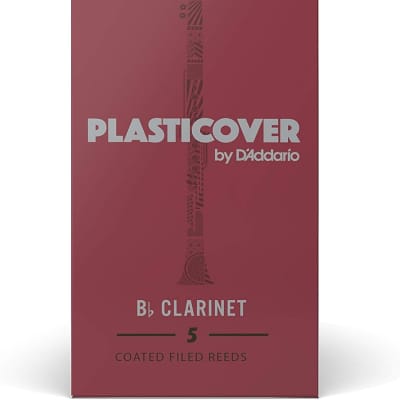 Rico Plasticover Bb Clarinet Reeds 5-Pack 2.0 Strength image 3