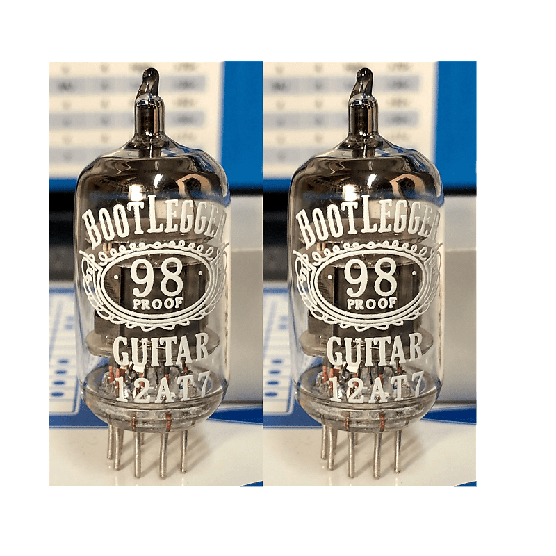 Bootlegger Guitar ECC81 / 12AT7 Ruby Electronic Tubes Set Reverb