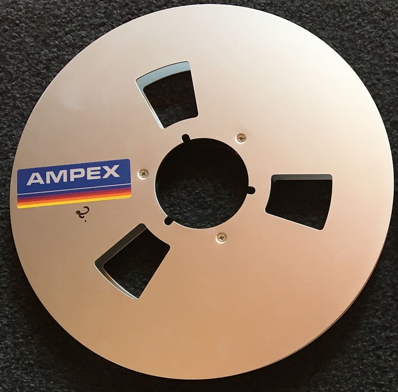 Ampex 1/2 tape spool, 12.5 take up reel
