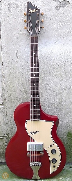 Vintage 50-60 Supro Belmont Guitar ハカランダ Vintage 50-60 Supro Belmont Guitar ハカランダ Supro Belmont Red