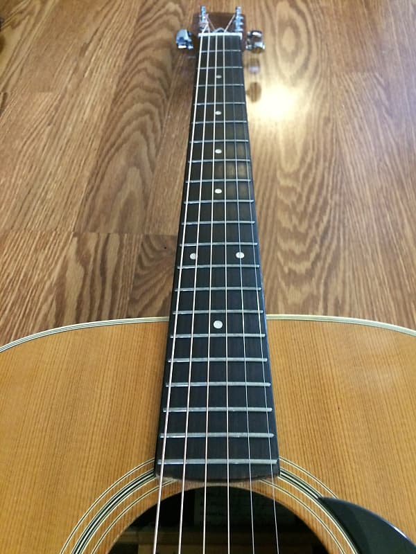 1973 Yamaki Deluxe Folk 118 Dreadnought Acoustic Guitar
