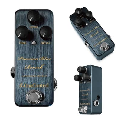 One Control Prussian Blue Reverb Pedal | Reverb
