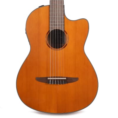 Yamaha NCX900 FM Acoustic Electric Classical Guitar Flamed Reverb
