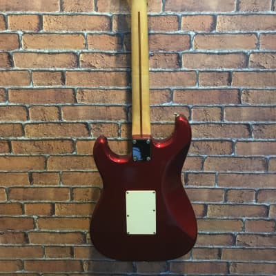 Fender Stratocaster MIJ Contemporary Serie Kahler Tremolo 1988 - Candy Apple Red image 5