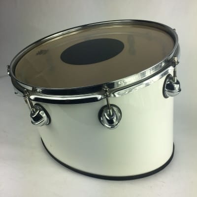 Premier 14" x 13" Marching Drum White - Made in England image 2