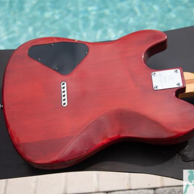 【10467】 YAMAHA Super Jam 500 1978 Yamaha SuperJam 500 Persimmon Red | The Music Zoo