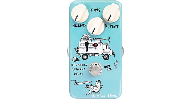 Animals Pedal Relaxing Walrus Delay V1 | Reverb