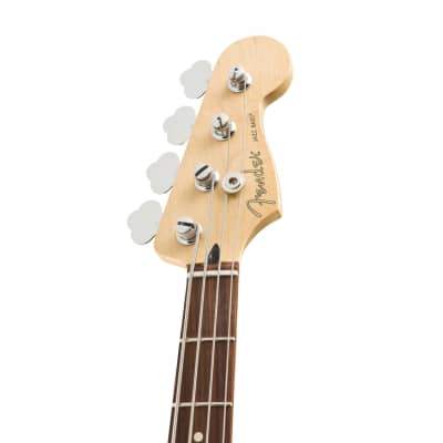 Fender Player Jazz Bass Guitar, Pau Ferro FB, 3-Tone Sunburst image 4