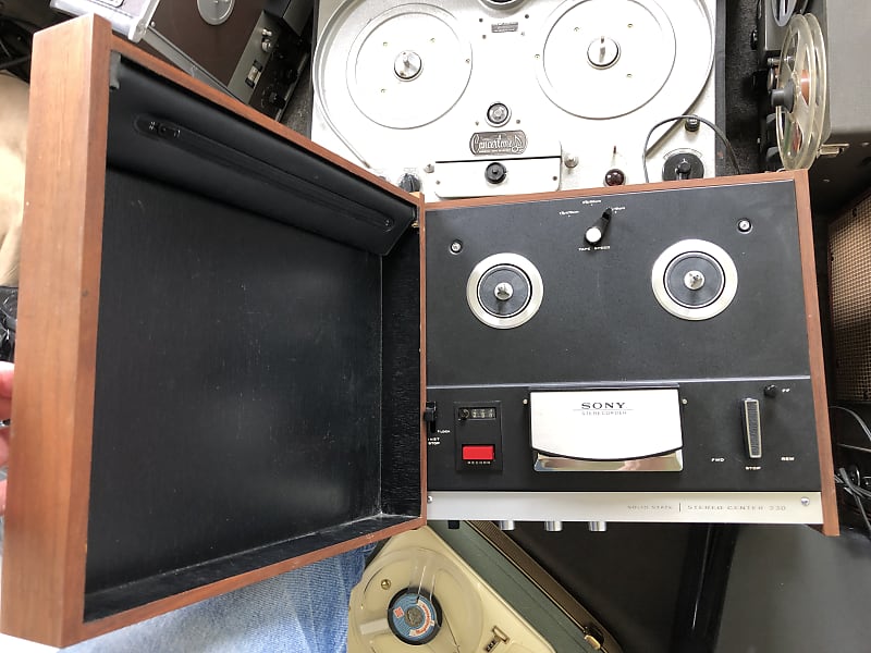 Vintage Sony TC-230 Tapecorder Reel to Reel