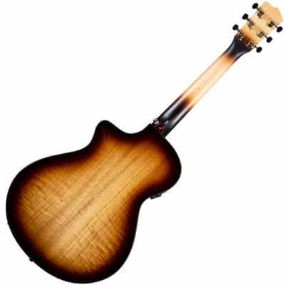 Breedlove Artista Pro Concertina Burnt Amber CE Acoustic Guitar image 6