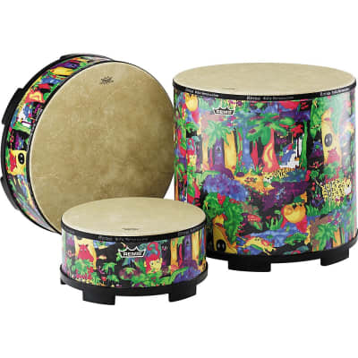 Remo Kids Percussion Gathering Drum Regular  8 x 16 in. image 1