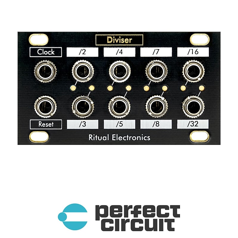 Ritual Electronics Diviser Clock Divider (Intelljel 1U) image 1