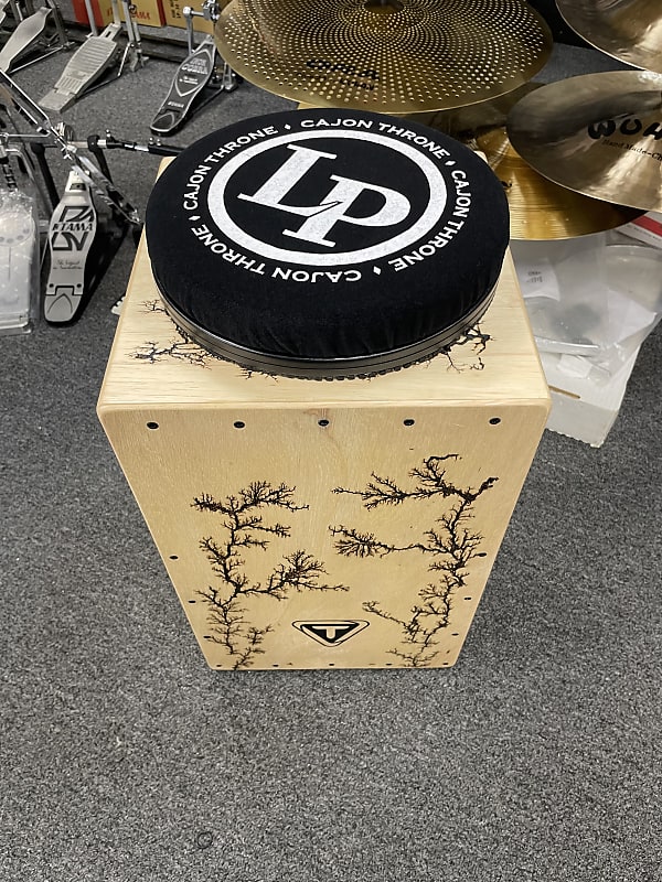 Tycoon Tree of Life Cajon/LP seat 2023 natural /graphics Reverb