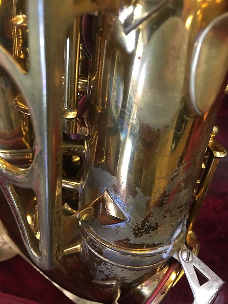 King Zephyr Alto Saxophone 1952 w Original Tweed Case H.N.