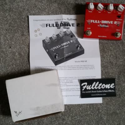 Fulltone Fulldrive 2 v2 - Red image 2