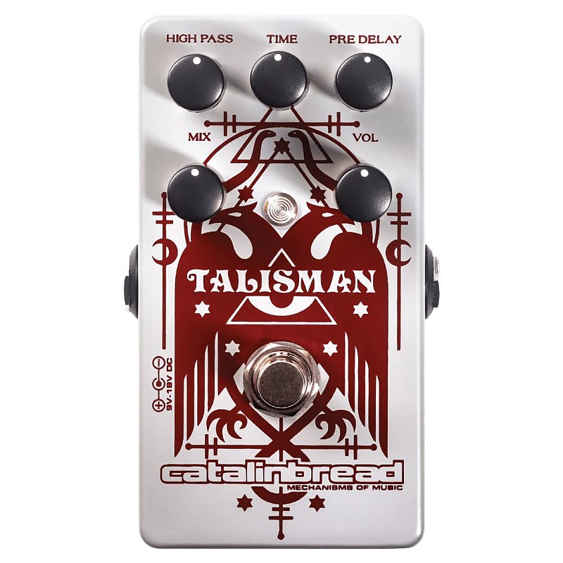 New Catalinbread Talisman Plate Reverb Guitar Effects Pedal image 1