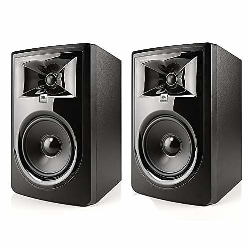 JBL 305P MkII 5" Two-Way Studio Monitoring Speakers (Pair) image 1