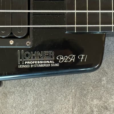 Hohner B2A FL Custom 80's - black gloss image 4