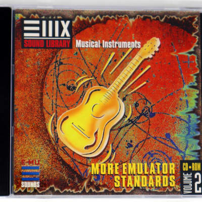 E-MU Systems Sound Library Volume 2 More Emulator Standards Sample Library Sampling CD 1994