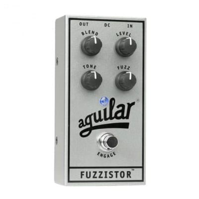 Aguilar 25th Anniversary Fuzzistor Bass Fuzz Effects Pedal (Limited Edition Silver Chasis) for sale