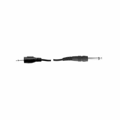 Hosa Technology Mini Male to 1/4" Male Cable - 3' image 2