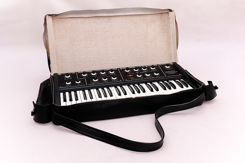 Faemi-1M rarest soviet analog polyphonic synthesizer * polivoks plant * with cover image 1