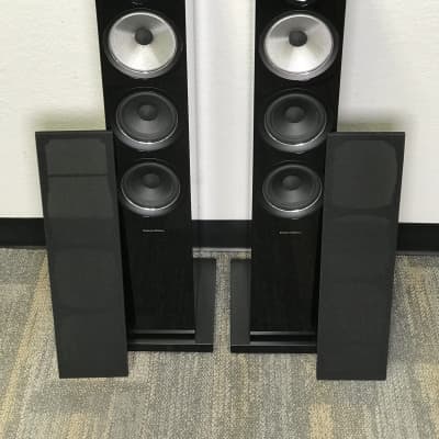 B&W Bowers & Wilkins 704 S2 Floorstanding Speakers (Gloss Black) Pair image 2