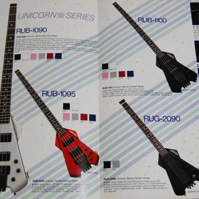 Riverhead by Headway - Headless Guitar 80's - Graphite Black