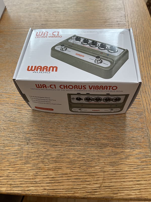 Warm Audio WA-C1 Stereo Chorus & Vibrato Effects Pedal Slate