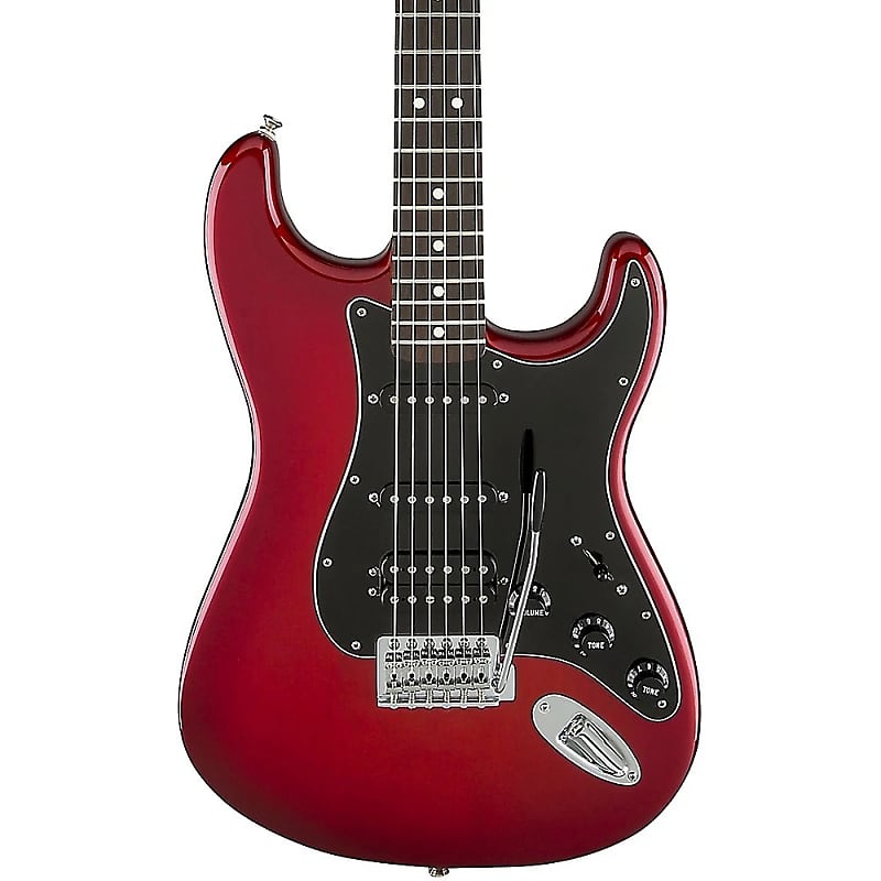 Fender FSR Limited Edition Standard Stratocaster HSS Candy Red Burst image 2