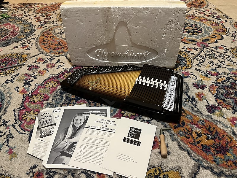 RBI Chromaharp Autoharp Burst Reverb Canada