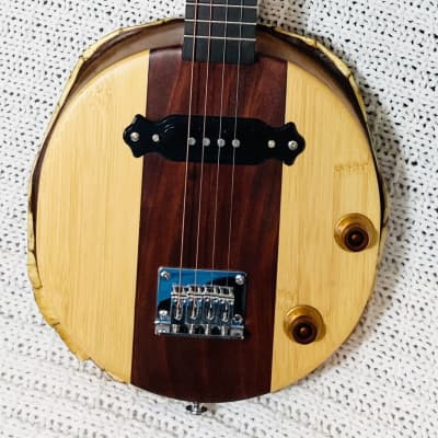 Turtle Shell Electric Tenor Guitar - mahogany top image 3