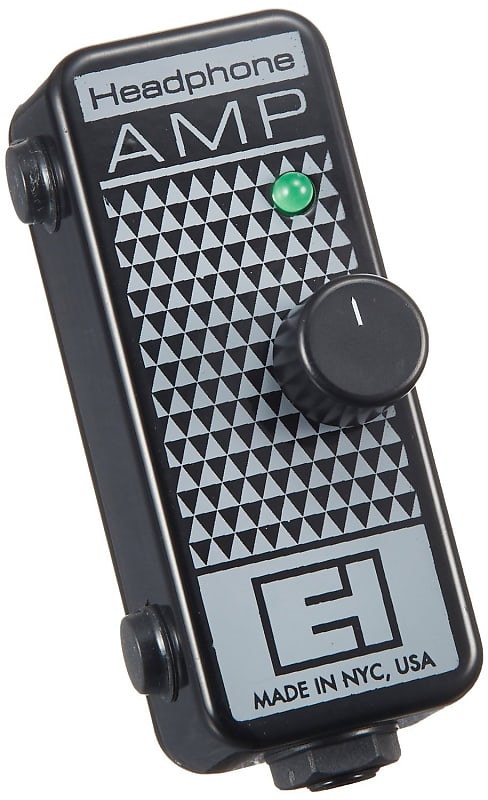Electro Harmonix Headphone Amp Portable Guiar Practice Amplifier w/ Battery EHX image 1