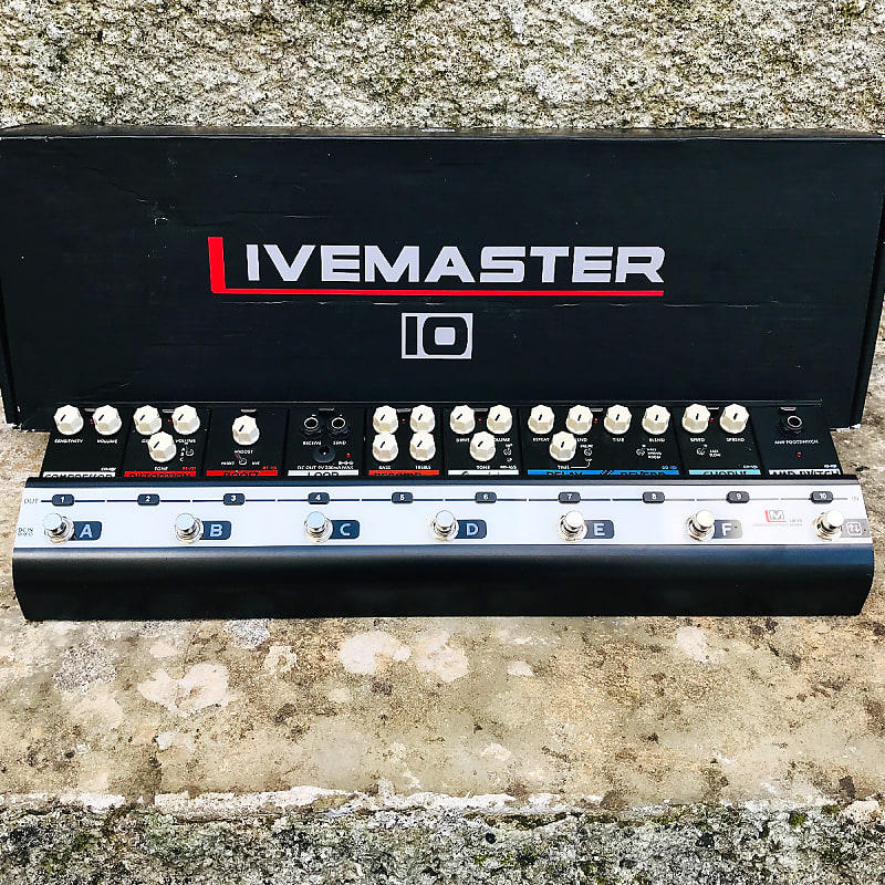 Biyang Livemaster LM-10 Pedalboard w/ 9 Modules and Box | Reverb