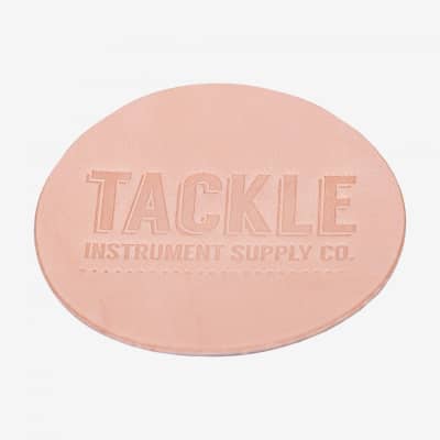 Tackle - SLBDBPN - Small Leather Bass Drum Beater Patch - Natural