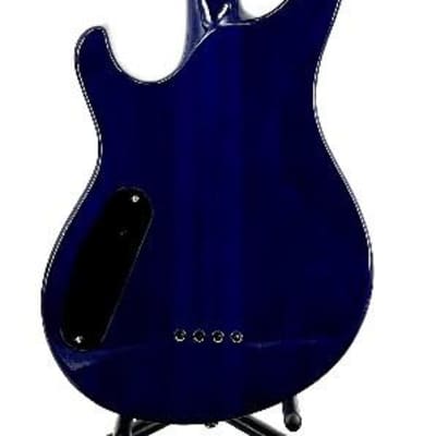 PRS SE Kingfisher 4 String Electric Bass Faded Blue Wrap Around Burst Ser#: D73686 image 6