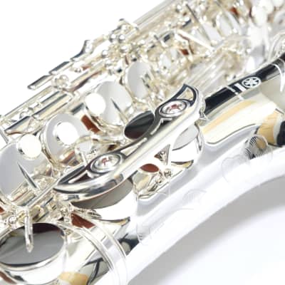 Free shipping! 【Special price】 Yamaha Professional Alto Saxophone YAS-62 Silver-Plated 62Neck image 6