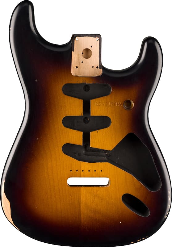 Fender Road Worn 50's Stratocaster SSS Alder Body, 2-Tone Sunburst image 1