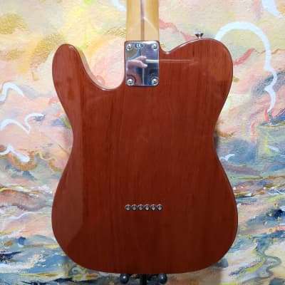 2001 Fender '69 Telecaster Thinline Natural Finish Maple Neck Mahogany Body  (Used) "Made In Mexico" image 14