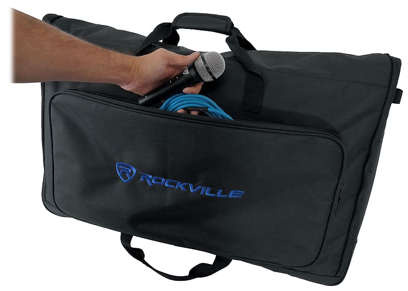 Rockville Padded LCD TV Screen Monitor Travel Gig Bag Fits