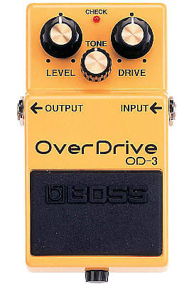 定期入れの OD-3 Boss Overdrive Reverb | ギター