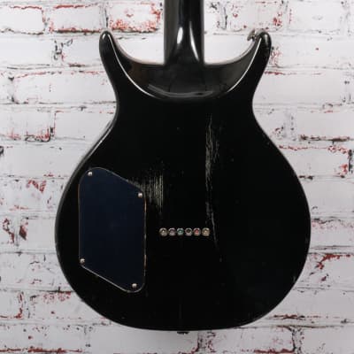 Washburn Hawk Wing Series Vintage Electric Guitar, Black x0291 (USED) image 7