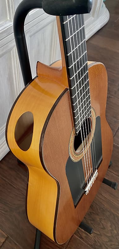 Darren Hippner Especial Barbero Flamenco Guitar Blanca 2023 Free Spanish Cejilla image 1