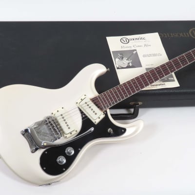 1988 Mosrite V88 Ventures White Pearlescent -Semie Moseley Signature -One of the First V88s image 2