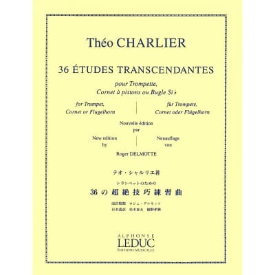 Leduc Charlier: 36 transcendent etudes for sale