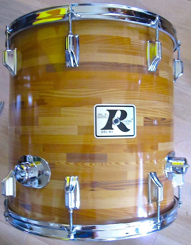 16" x 16" Rogers Floor Tom with Legs Vintage 1970s Reverb